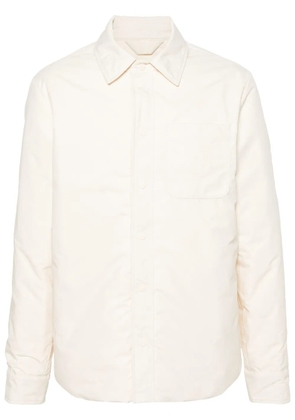 Moncler padded shirt jacket - Neutrals