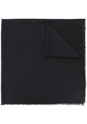Zadig&Voltaire frayed-edge scarf - Black