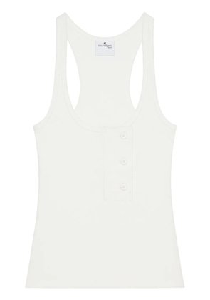 Courrèges Oblique 90's tank top - White