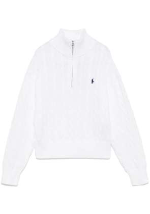 Polo Ralph Lauren cable-knit sweater - White