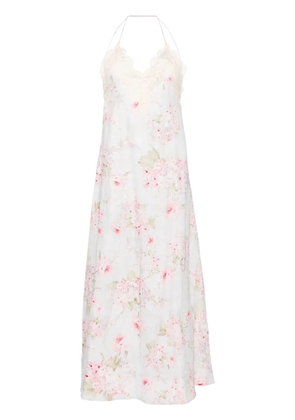 ZIMMERMANN Halliday floral-print maxi dress - Blue
