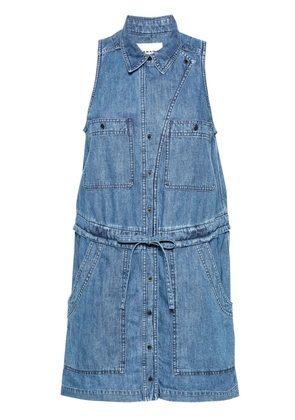 MARANT ÉTOILE Ines sleeveless denim minidress - Blue