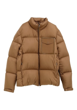 Moncler pocket padded jacket - Brown
