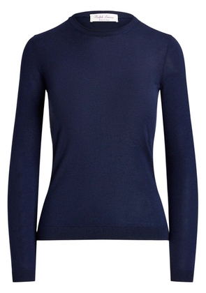 Ralph Lauren Collection fine-knit cashmere jumper - Blue