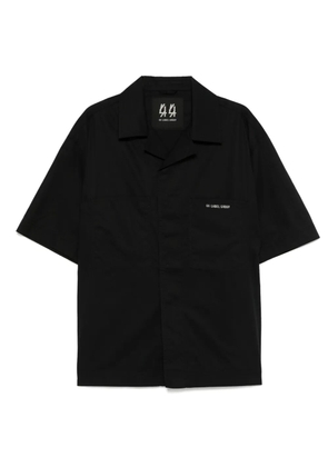44 LABEL GROUP logo-print shirt - Black