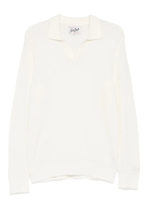 MC2 Saint Barth V-neck sweater - White