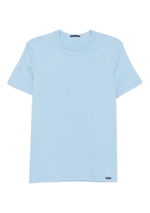 TOM FORD crew-neck short-sleeve T-shirt - Blue