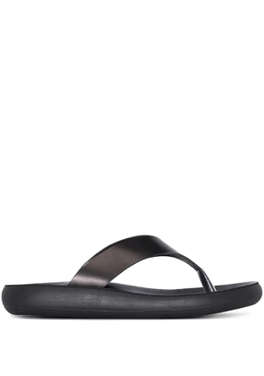 Ancient Greek Sandals Charys leather sandals - Black