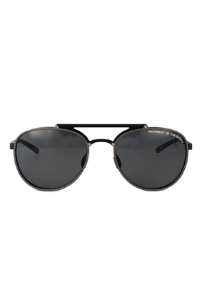 Porsche Design oval frame sunglasses - Grey