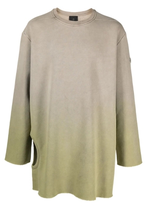 Moncler + Rick Owens Subhuman cut-out sweatshirt - Neutrals