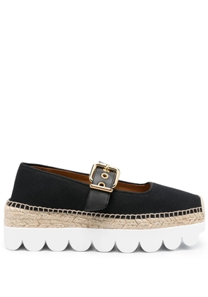 Marni Mary Jane canvas espadrilles - Black