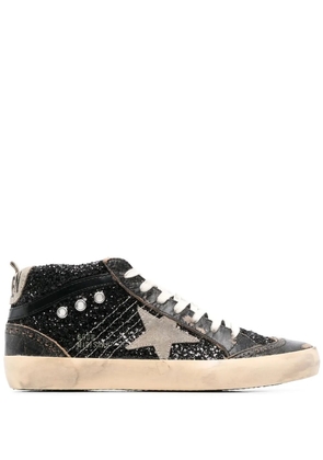 Golden Goose GG Mid Star lace-up sneakers - Black