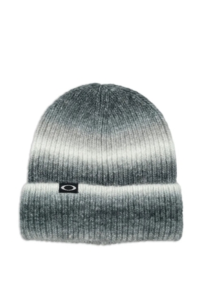 Oakley Ellipse Gradient ribbed beanie - Grey