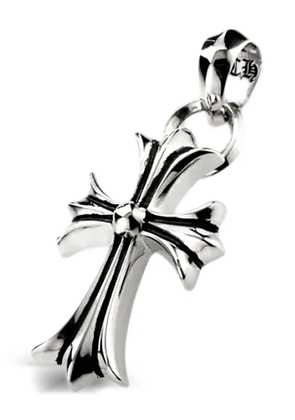 Chrome Hearts cross-motif small pendant - Silver