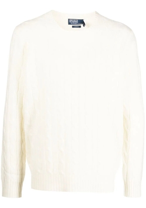 Polo Ralph Lauren cashmere cable-knit jumper - Neutrals