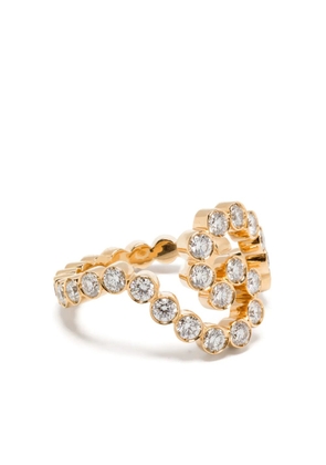 Sophie Bille Brahe 18kt recycled yellow gold Gaia Diamant ring