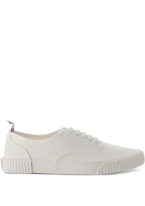 Thom Browne Heritage canvas sneakers - White