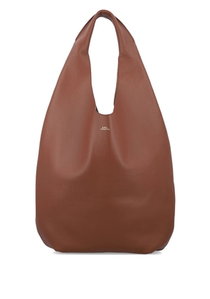 A.P.C. Le Neige tote bag - Brown