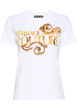 Versace Jeans Couture logo-print cotton T-shirt - White