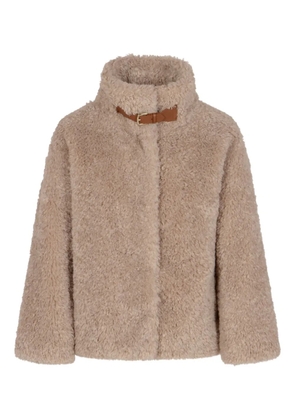 Herno faux-fur jacket - Neutrals
