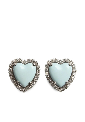 Valentino Garavani Coeur Hyperbole earrings - Silver