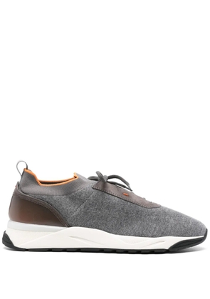 Santoni knitted sneakers - Grey