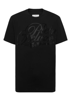 Philipp Plein crystal-logo T-shirt - Black