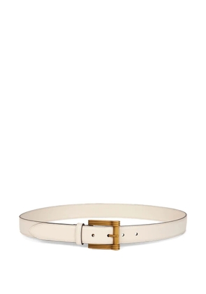 ETRO leather belt - White