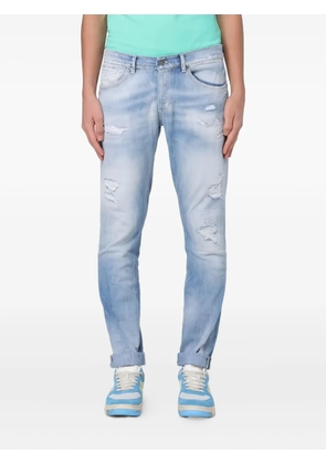 DONDUP George distressed-effect jeans - Blue
