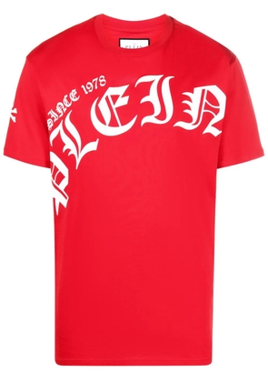 Philipp Plein graphic-print short-sleeved T-shirt - Red