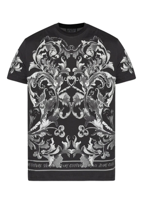 Versace Jeans Couture baroque-print T-shirt - Black