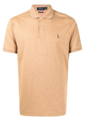 Polo Ralph Lauren embroidered-Pony polo shirt - Brown