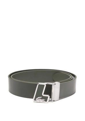 Lacoste leather belt - Green