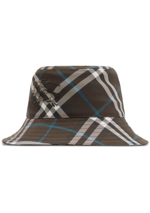 Burberry EKD check-print bucket hat - Brown