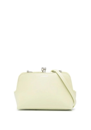 Jil Sander logo-print crossbody bag - Green