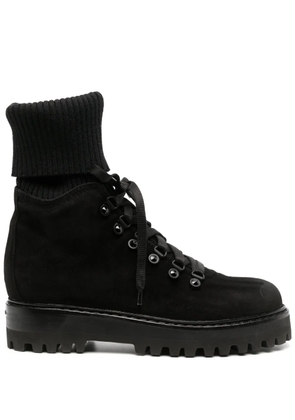 Le Silla St. Moritz suede ankle boots - Black