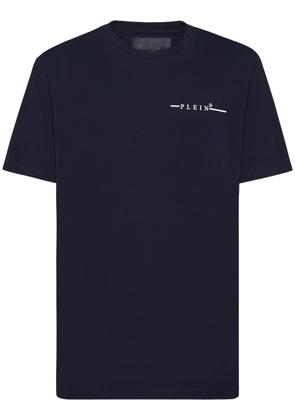 Philipp Plein logo print t-shirt - Blue