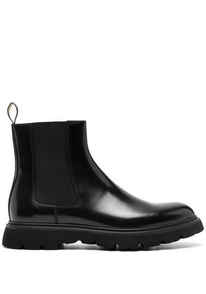 Doucal's leather Chelsea boots - Black