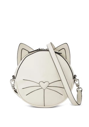Karl Lagerfeld Ikon Le Chat cross body bag - White