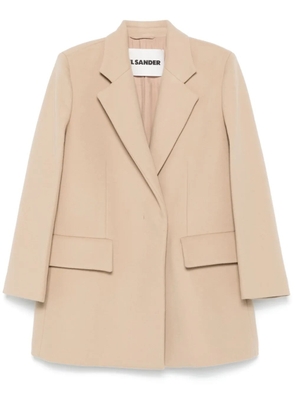 Jil Sander tailored coat - Neutrals