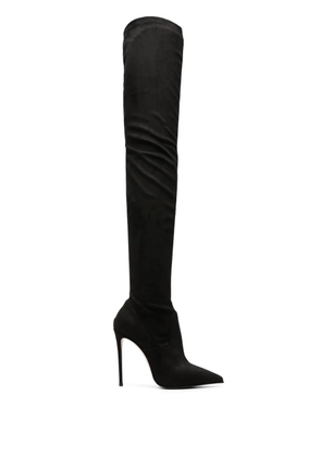 Le Silla Eva 115mm pointed-toe boots - Black