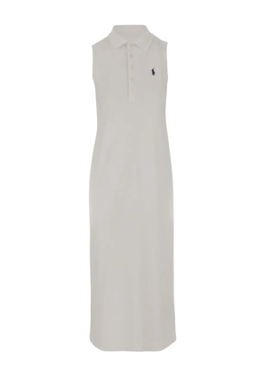 Polo Ralph Lauren Polo Pony midi dress - White