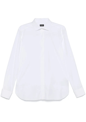 Zegna poplin shirt - White