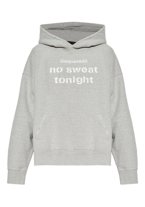 DSQUARED2 distressed hoodie - Grey