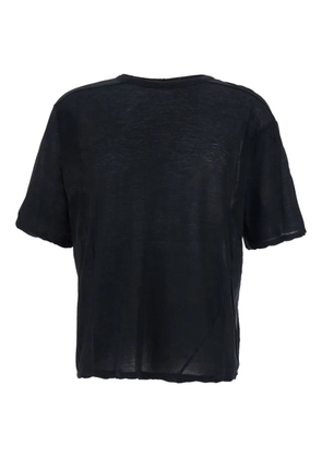 Rick Owens crew-neck short-sleeve T-shirt - Black