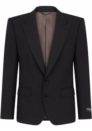 Dolce & Gabbana Sicilia-fit single-breasted suit - Black