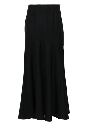Simone Rocha bias-cut maxi skirt - Black
