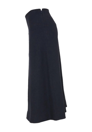 Jil Sander zip-fastening midi skirt - Blue