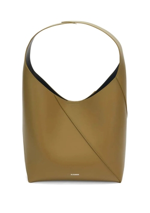Jil Sander medium Vertigo leather shoulder bag - Green