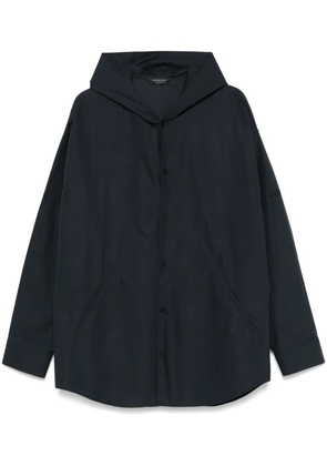 Balenciaga hooded shirt - Blue